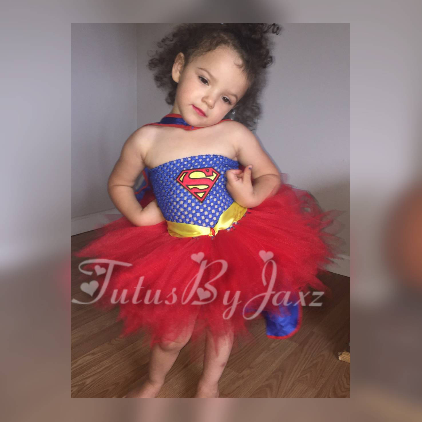Superman / Supergirl Tutu Costume Dress 