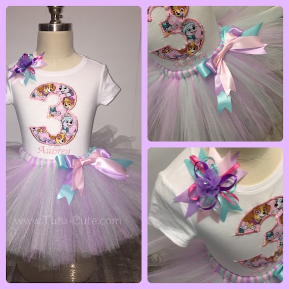 paw patrol tutu set