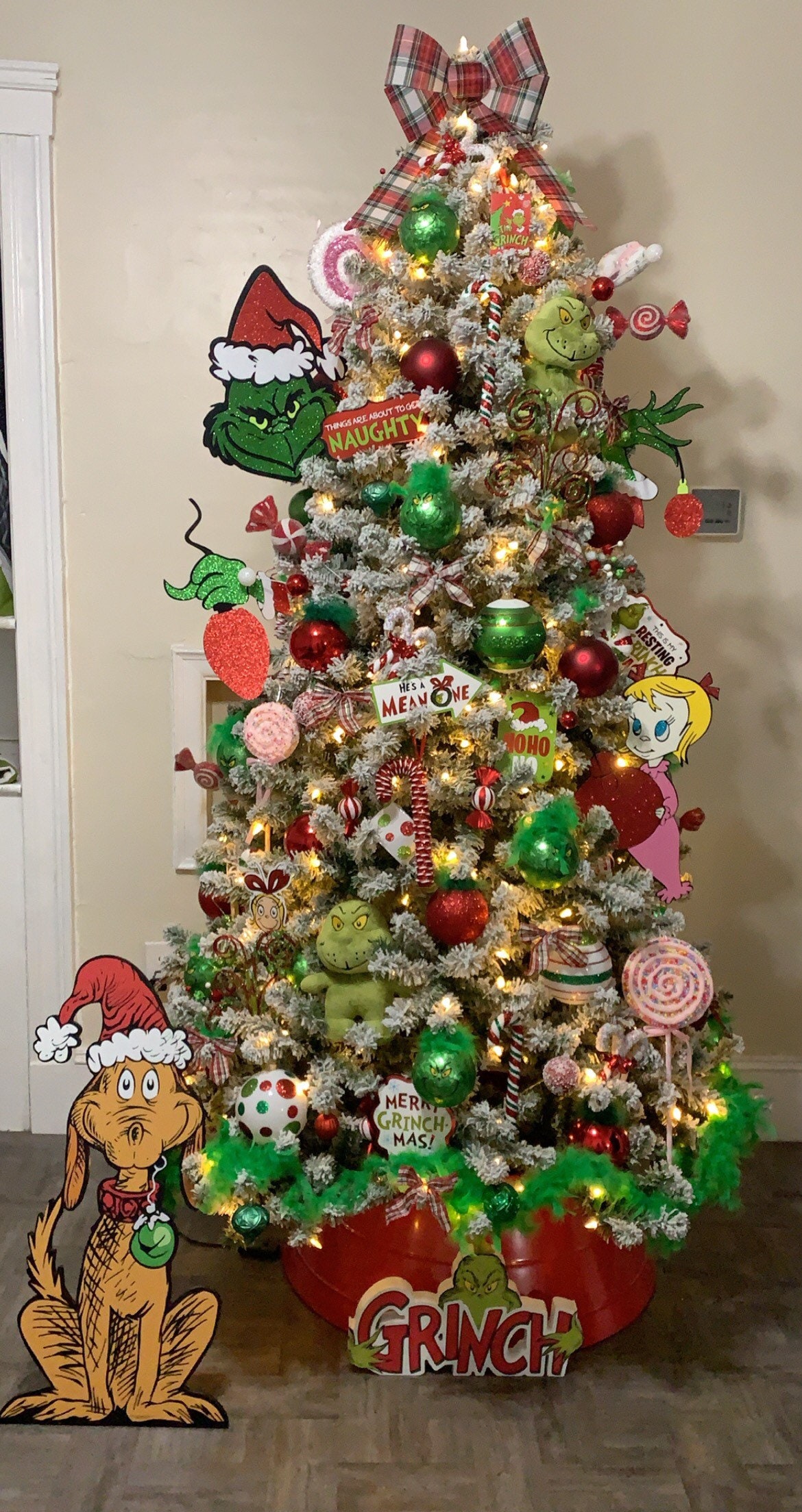 Grinch Christmas Tree Ornaments/ Decorations Etsy