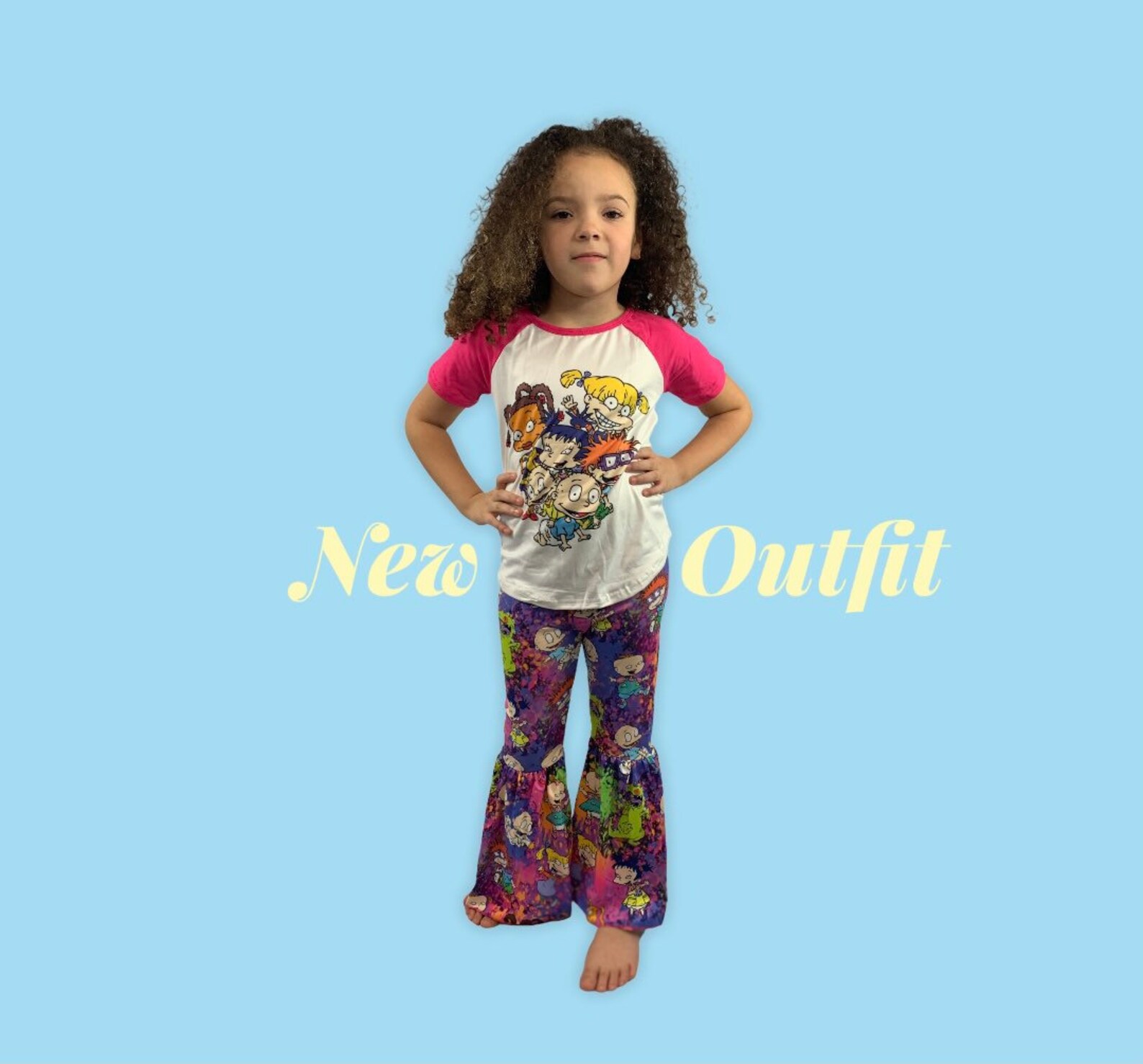 Girls Rugrats Outfit Etsy