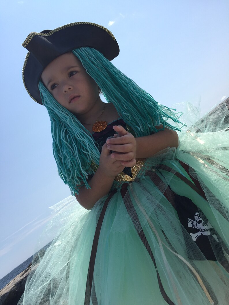 Disney Descendants Uma Inspired Tutu Costume Dress HatHair Included