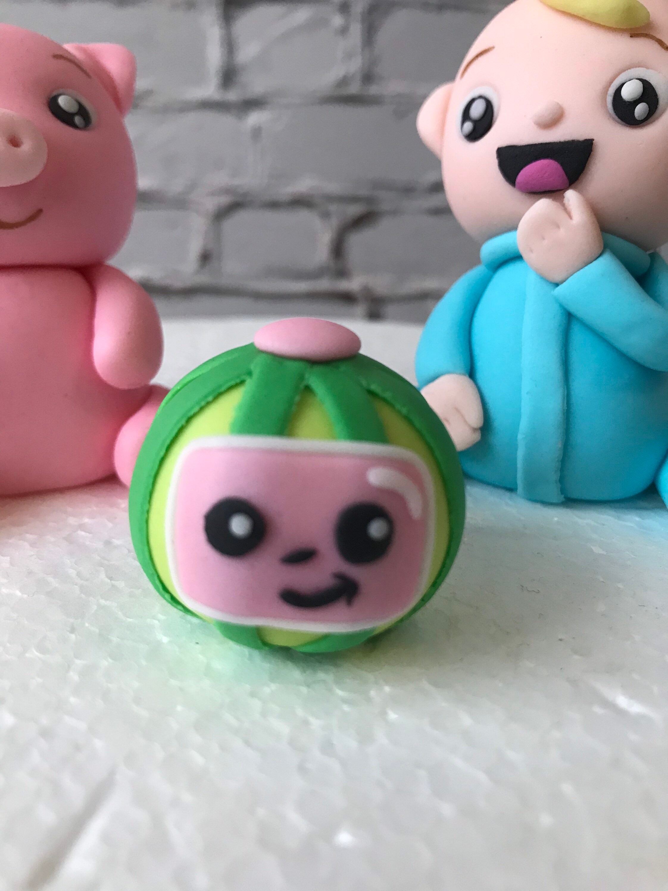 Edible Cake Topper Set Etsy