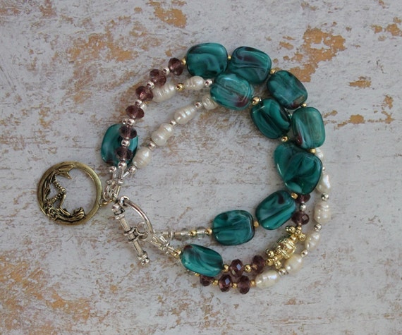 etsy mermaid bracelet