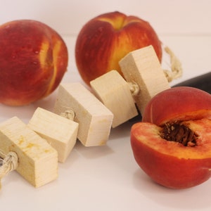 Island Fling - Jouet à mâcher à saveur de fruits pour lapins, cobayes, gerbilles, hamsters, rats chinchillas, souris et oiseaux