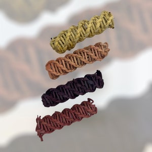 Tasty Twisties -4 Fruit Flavored Chew Toys for Rabbits, Guinea Pigs, Gerbils, Hamsters, Chinchillas, Rats, Mice, Birds
