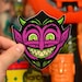 Retro Halloween Hooligan Devil Sticker 