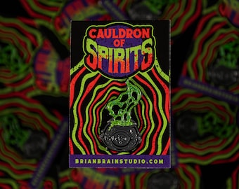 Cauldron of Spirits Enamel Pin