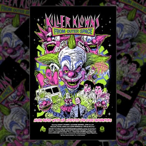 Killer Klowns From Outer Space Poster
