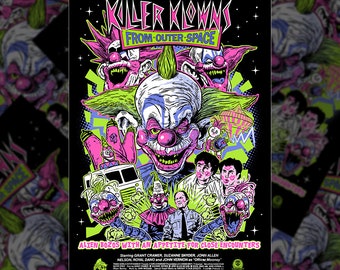 Killer Klowns From Outer Space Poster