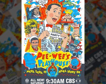 Pee Wee's Playhouse Poster