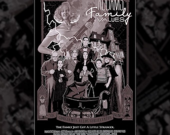 Addams Family Values Poster