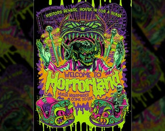 Welcome to HorrorLand Poster