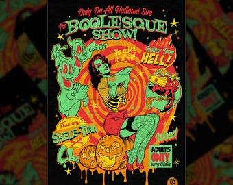 Boolesque Show Plakat