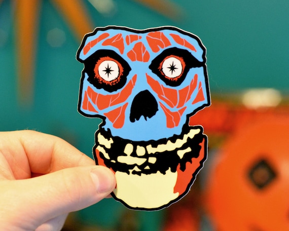 WOAH-bey Misfits/They Live Sticker