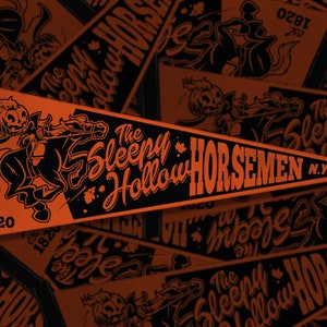 Sleepy Hollow Horsemen Flag Pennant