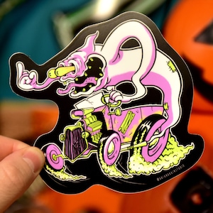 Ghast Fink Sticker