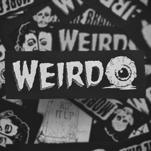 WeirdO Cloth Canvas Patch
