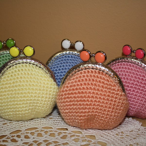 Crochet Coin Purse Etsy