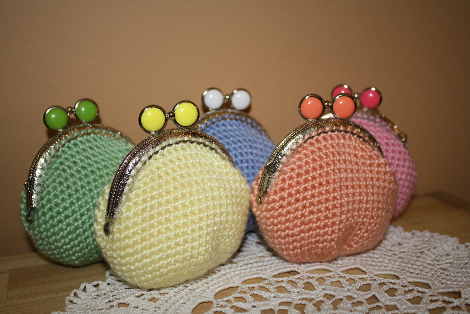 Crochet Coin Purse Etsy