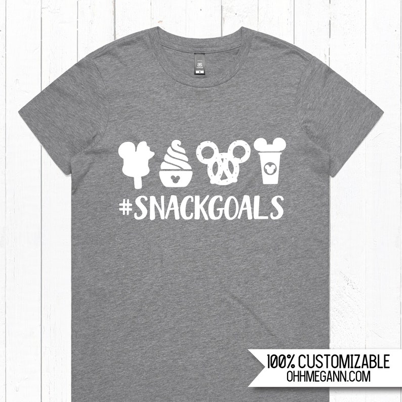 snack goals disney shirt