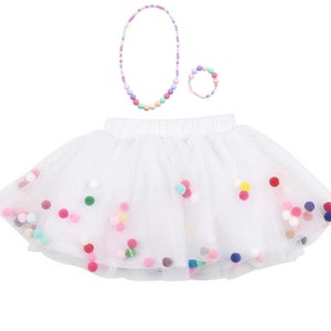 Pom Pom Skirt - Etsy