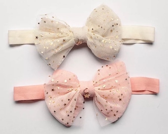 Bow Headband | Baby and Toddler Headband | Headband For Girls | Baby Girl Gifts | Toddler Girl Gifts | Baby Shower Gift for Girl | Baby Hair