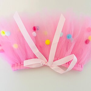 dog tutu, pink dog, pom pom dog tutu, dog skirt, dog dress, dog birthday outfit, princess dog, photo props dog, photoshoot dog, tutu skirt, pink pom pom tutu, dog outfit