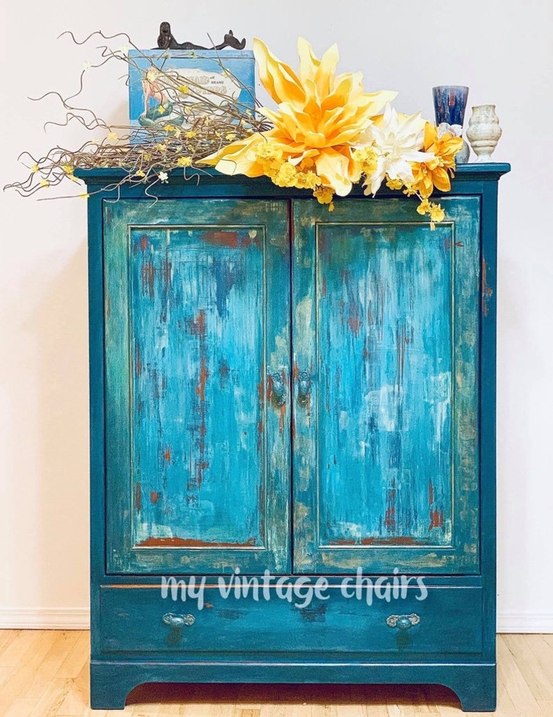 Boho Storage Cabinet Etsy