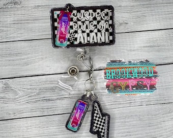 Suspect Runs On,Hawaiian Shaved Ice,Nurses Badge Reel,Cute Badge Reel,Energy Drink Badge Reel,Drink Badge Reel,Girly Badge,Retractable Reel