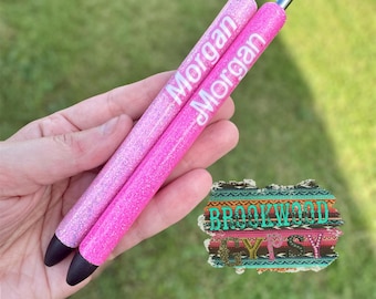 Glitter Pens,Girly Pen,Glitter Gel Pen,Ink Joy Pens,Custom Glitter Pens,Nurses Pen,Teachers Pen,Refillable Gel Pen,Personalized Glitter Pen