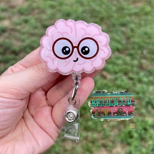 Brain Badge Reel 