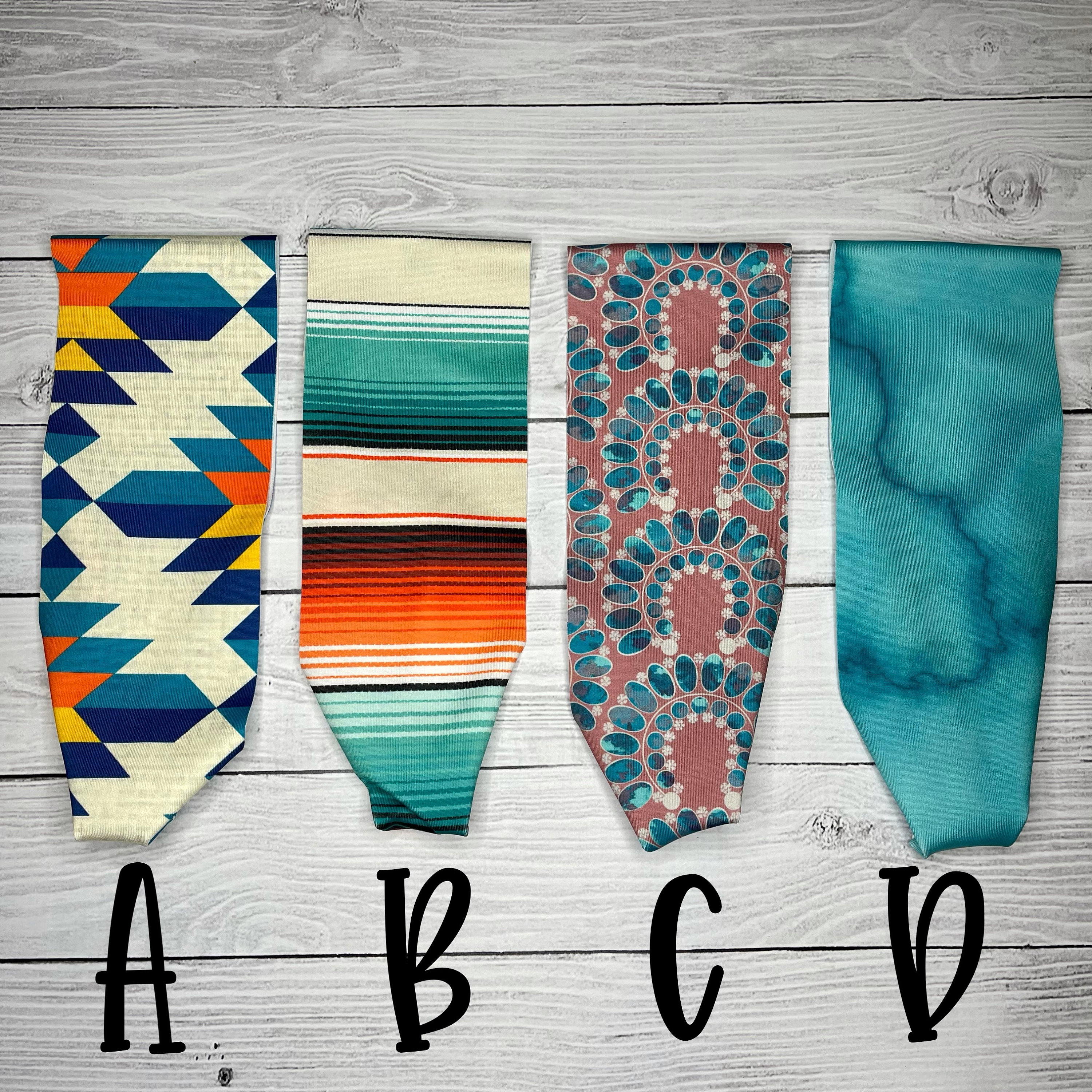 Western Headbands,Serape,Cowhide,Punchy Headbands,Workout Headbands,N…