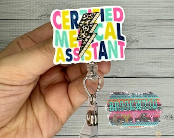 Medical Assistant Badge Reel,MA badge Reel,Medical Badge Reel, Cute Badge Reel,CMA Badge Reel,MA Gift,Medical Assistant Gift,Hospital Badge