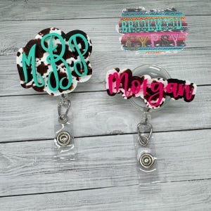 Name Badge Reel,Monogram Badge Reel, Nurses Badge Reel,Personalized Badge Reel,Glitter Badge Reel,Medical Badge Reel,Gift For Her