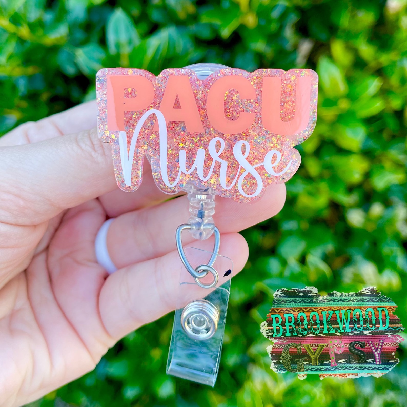 PACU Nurse Badge Reelnurses Badge Reel Medical Badge Etsy