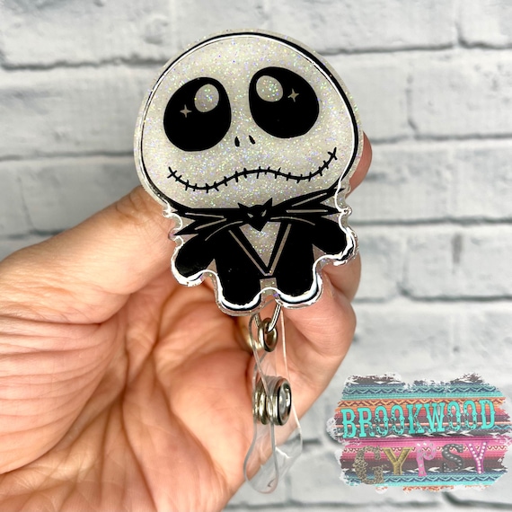 Jack Badge Reel,nightmare Badge Reel,halloween Gift,nurses Badge