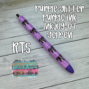 Glitter Pens,Coquette Bow Pen,Glitter Gel Pen,Ink Joy Pens,Custom Glitter Pens,Nurses Pen,Teachers Pen,Office Gel Pens,Coquette Bows