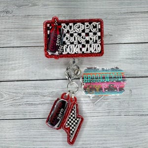 Suspect Runs On,Lightening Bolt,Nurses Badge Reel,Cute Badge Reel,Soda Badge Reel,Drink Badge Reel,Girly Badge Reel,Retractable Badge Reel