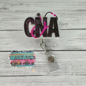Certified Nursing Assistant Badge Reel,CNA badge Reel,Medical Badge Reel,Cute Badge Reel,NA Badge Reel,CNA Gift,Rainbow Badge Reel