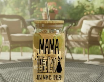 Mamá solo quiere leer Lata de vidrio