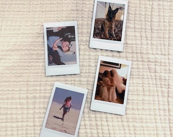 Aangepaste mini-polaroidfoto: je foto's worden afgedrukt, formaat in dagboek