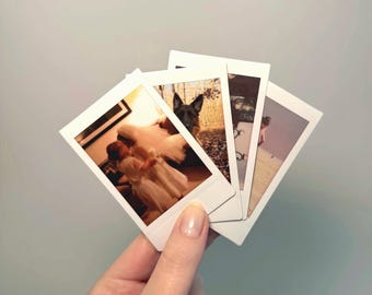 Custom Instax Mini Prints | Personalized Polaroid Styled Photos | Journal Sized