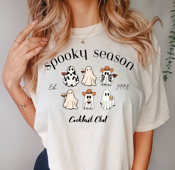 Cute Ghost Shirt, Comfort Colors Tee, Pocket Sized Ghost Shirt, Spooky Season, Cute Halloween Tee, Little Ghost Shirt, Comfort Colors Shirt