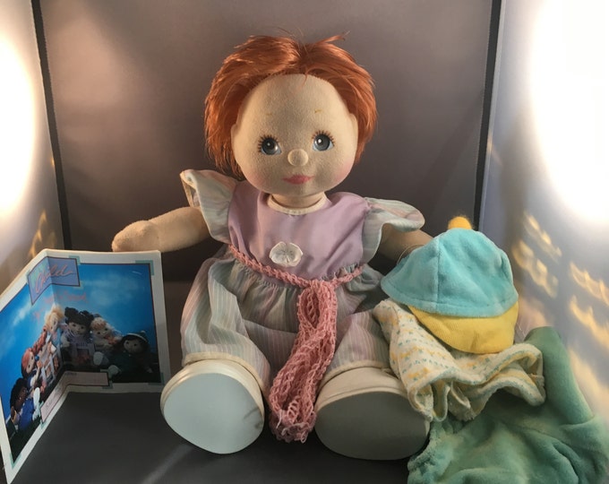 My Child Doll Red Hair Blue Eyes Etsy