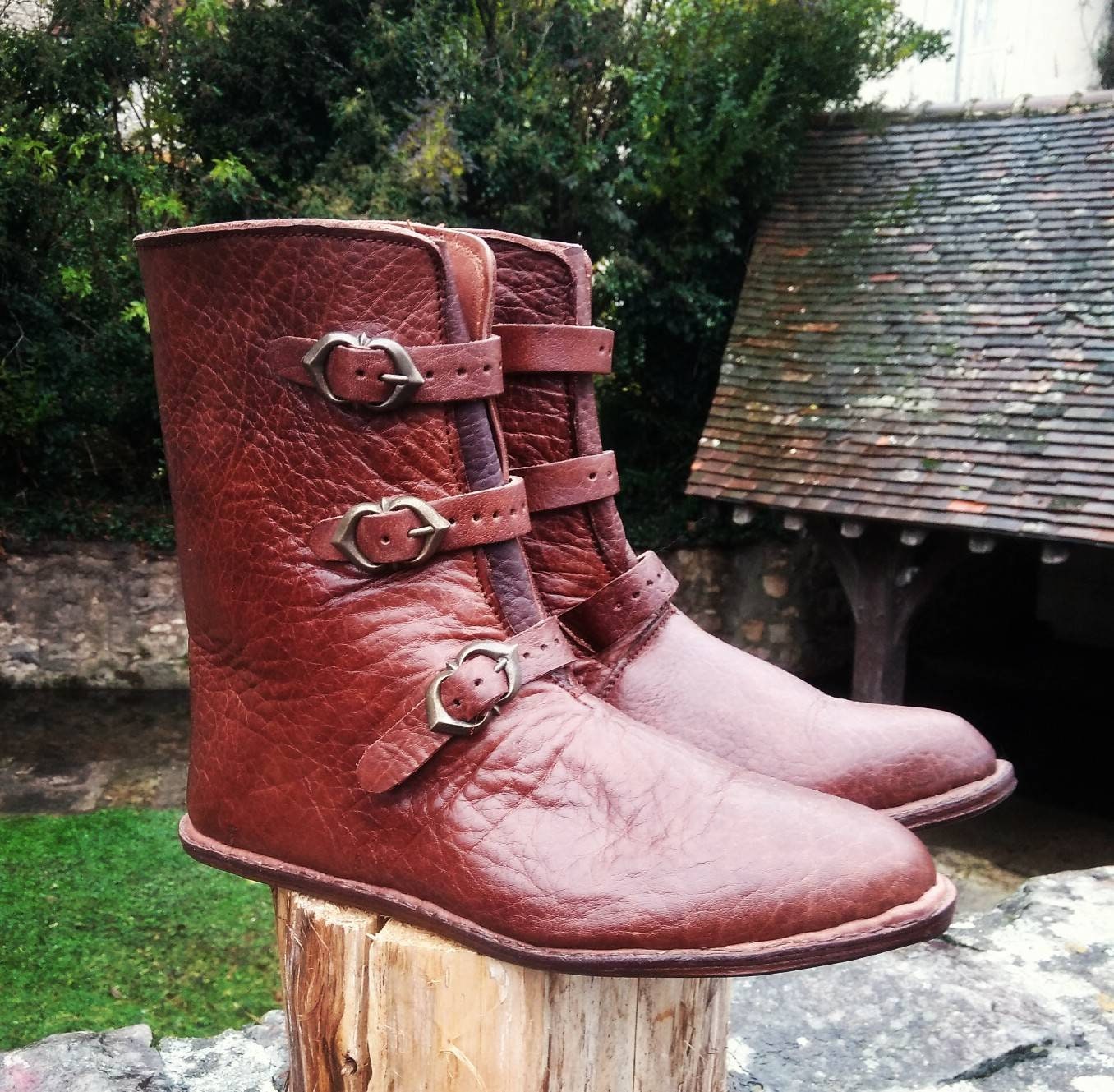 medieval combat boots