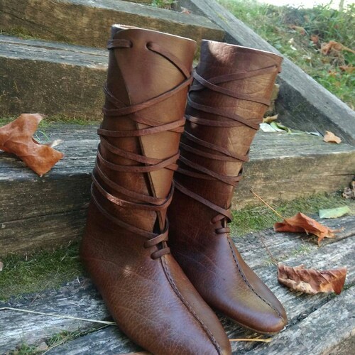 medieval viking boots