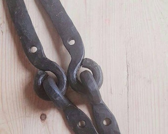 Hinges for Viking chest, medieval chest, wrought iron