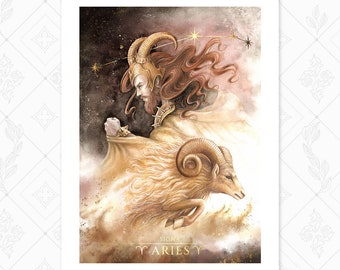 Aries - Small Print - Open Edition Gicleé Print