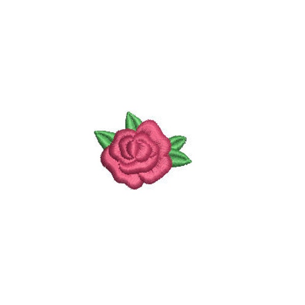 8 Größen-Mini Rose-Maschine Embroidery Design - Sofortiger Download