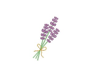 Lavender embroidery  Etsy